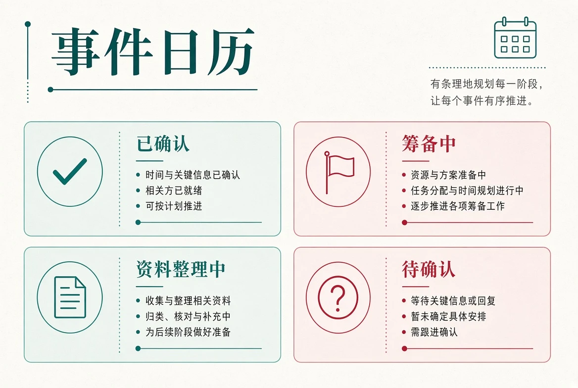 娱乐资讯整理与日程状态